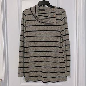 42 Pops Long Sleeve Striped Top, NWOT